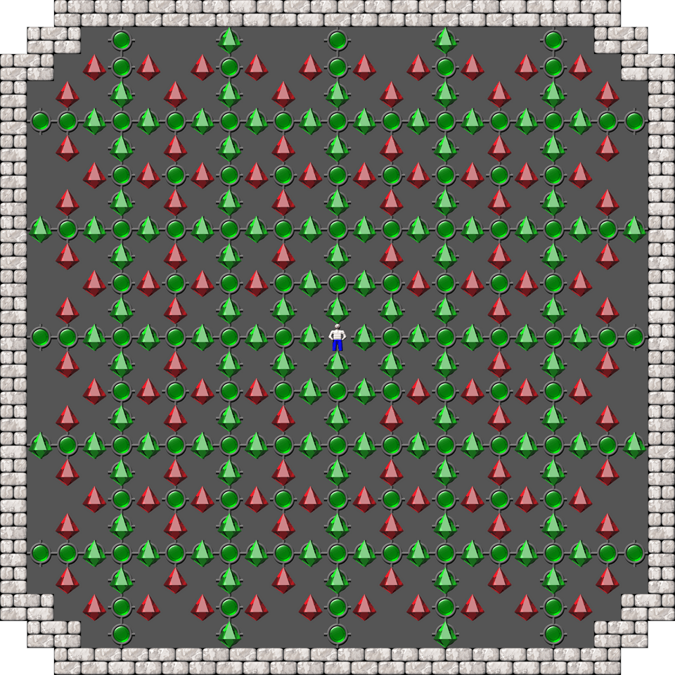 Sokoban Sasquatch 03 Arranged level 45